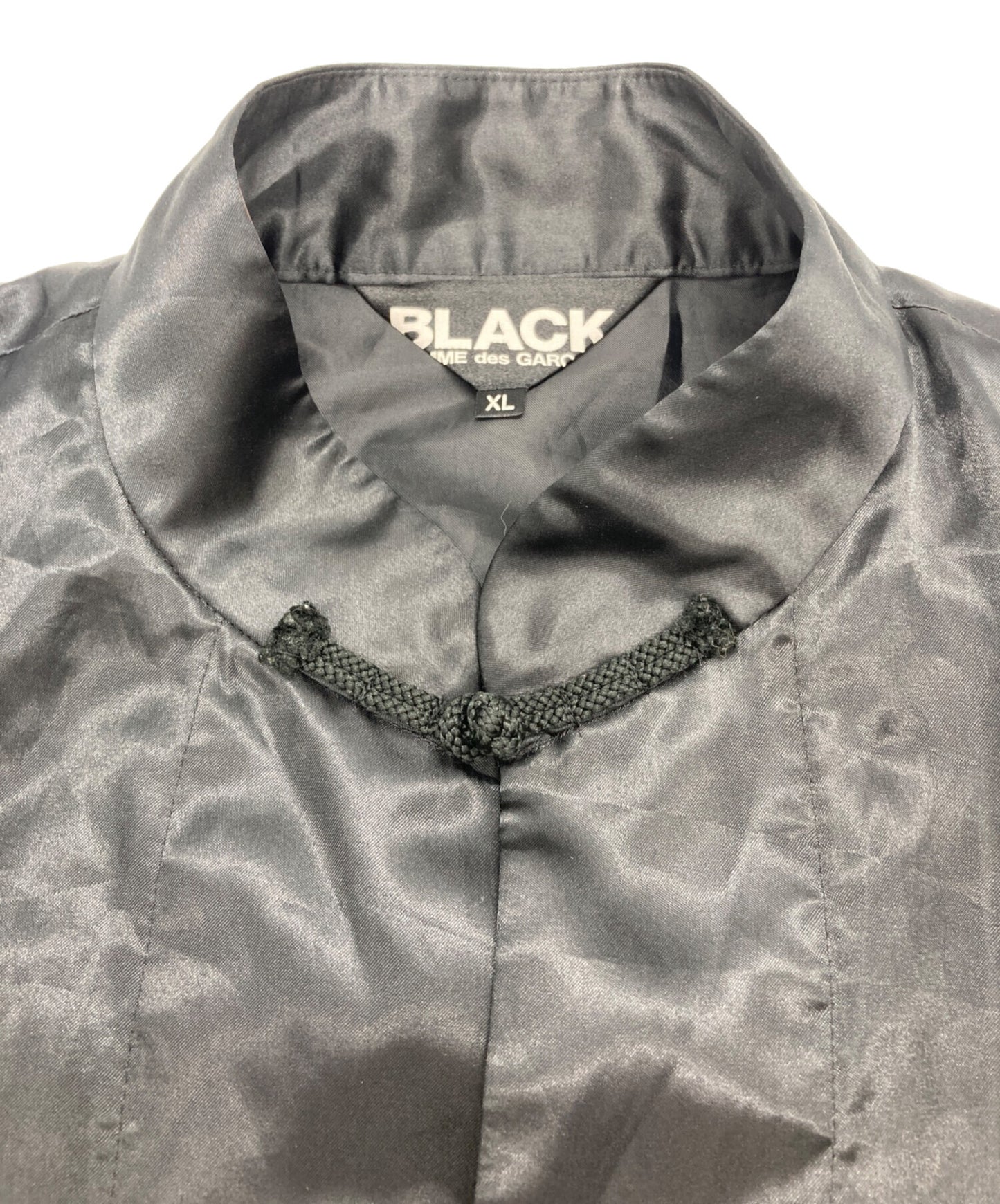 [Pre-owned] BLACK COMME des GARCONS China shirt long coat 1S-J103
