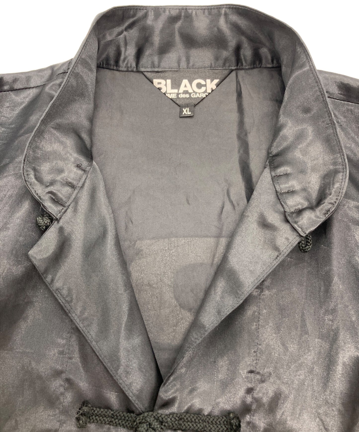 [Pre-owned] BLACK COMME des GARCONS China shirt long coat 1S-J103