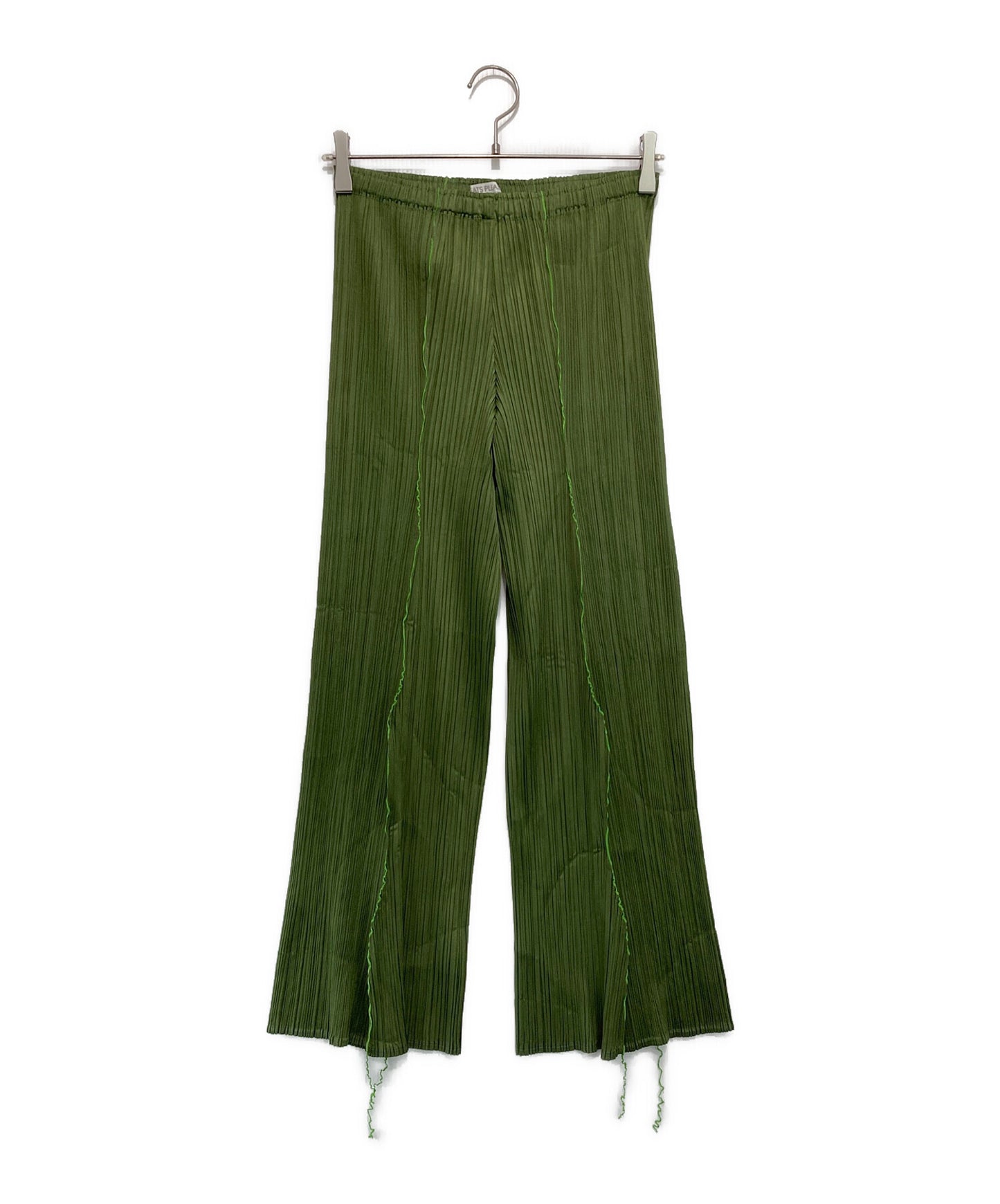 [Pre-owned] PLEATS PLEASE Piping Pleated Flared Pants PP31-JF723