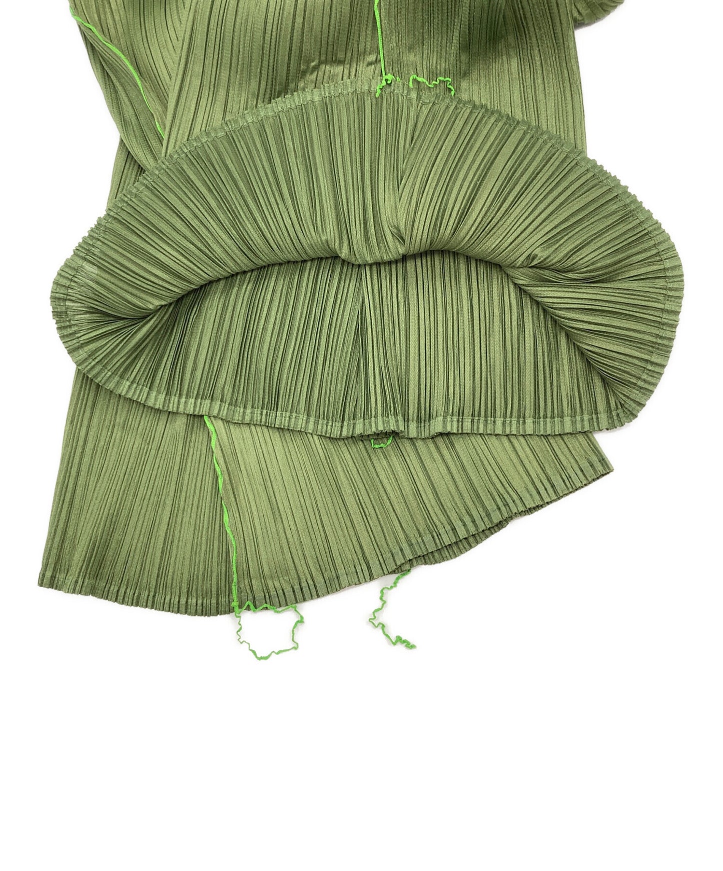 [Pre-owned] PLEATS PLEASE Piping Pleated Flared Pants PP31-JF723