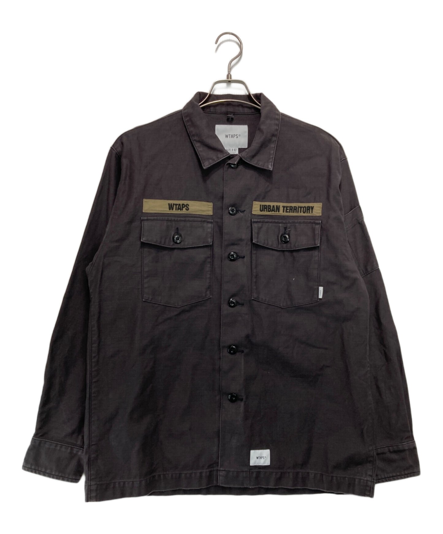 [Pre-owned] WTAPS JUNGLE LS SHIRT 202BRDT-SHM01