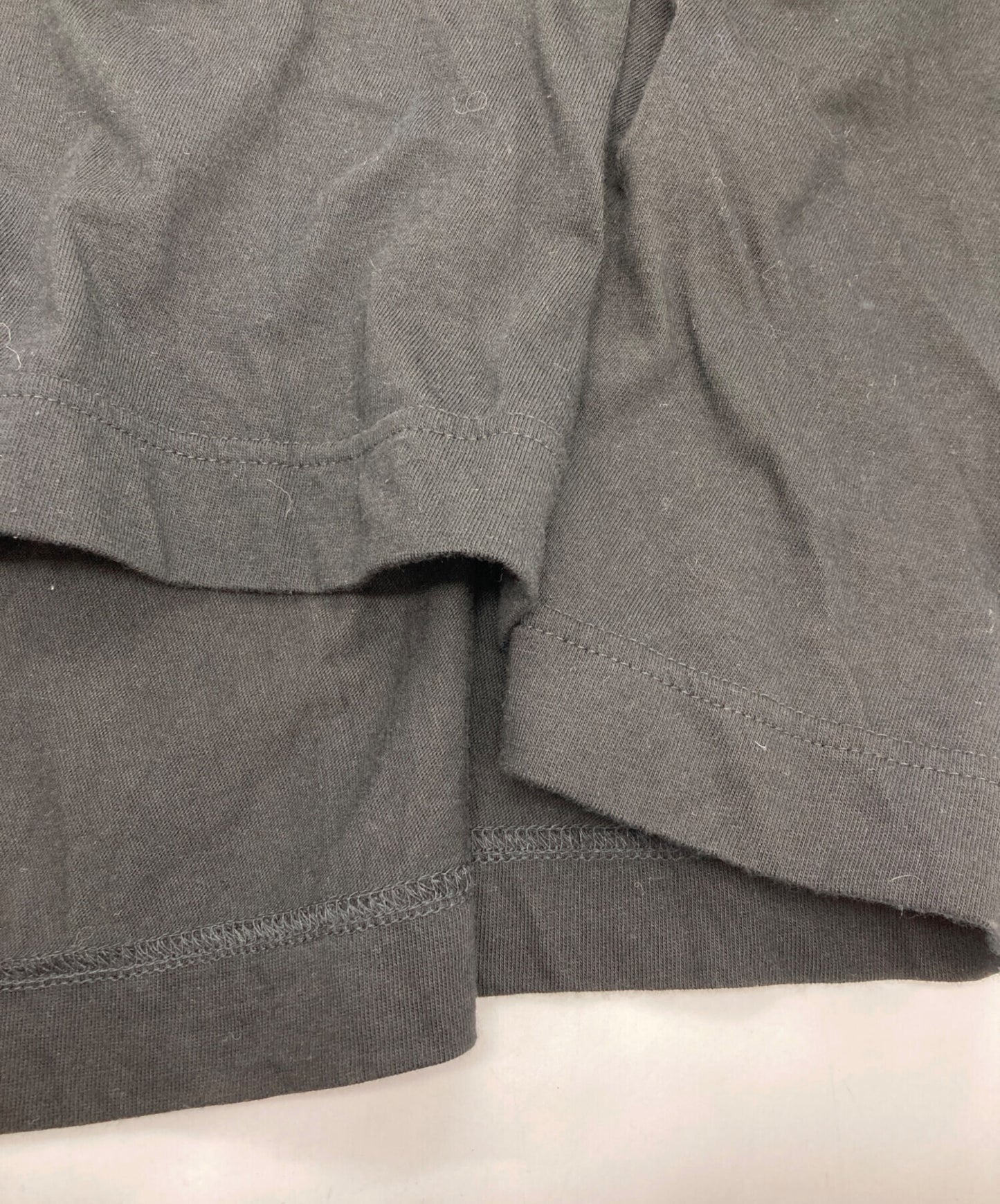 [Pre-owned] Y's Cut-off Logo Print Skirt YZ-T96-562