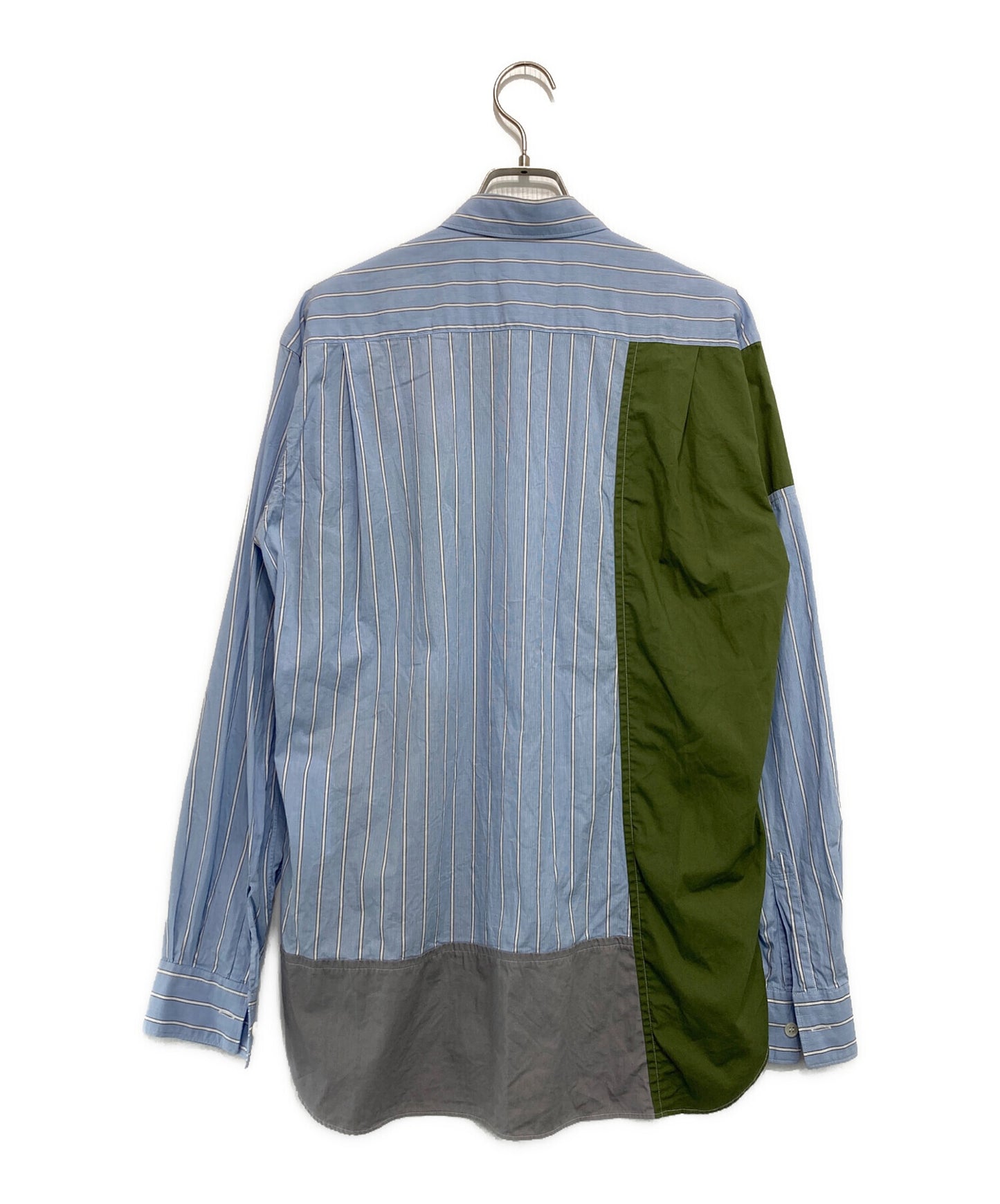 [Pre-owned] COMME des GARCONS SHIRT Patchwork Print Shirt FM-B014