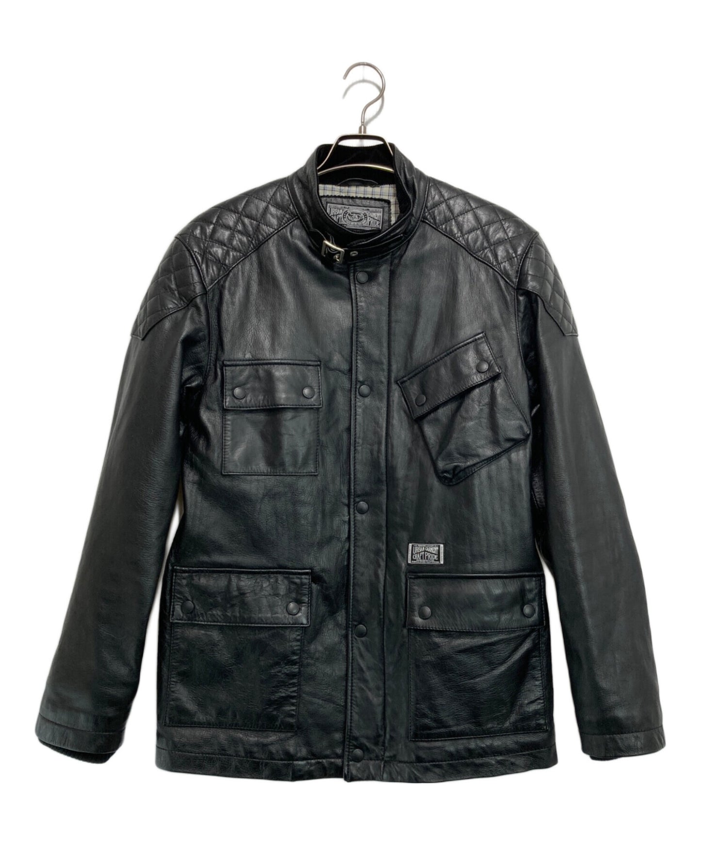 [Pre-owned] NEIGHBORHOOD leather jacket TM/GL-JKT