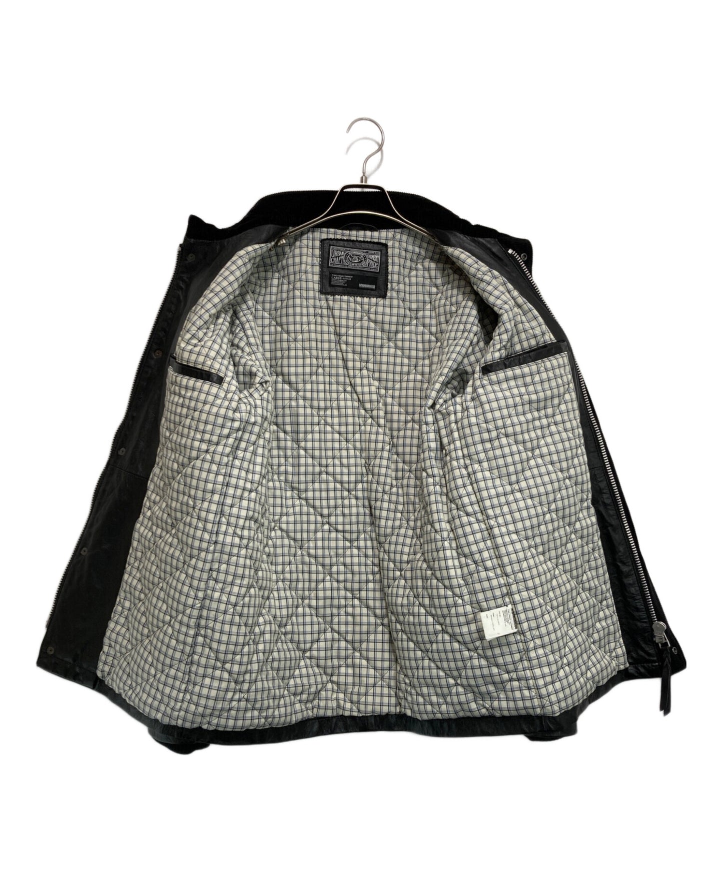 [Pre-owned] NEIGHBORHOOD leather jacket TM/GL-JKT