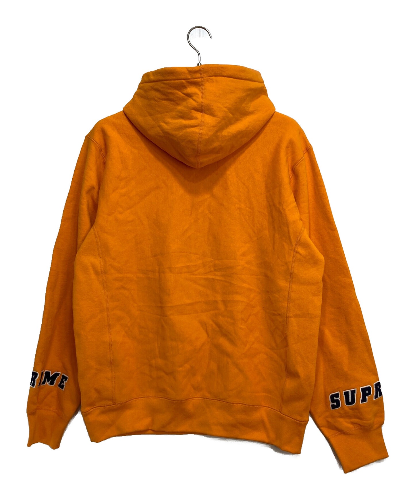 [Pre-owned] SUPREME WRIST LOGO HOODED SWEATSHIRT