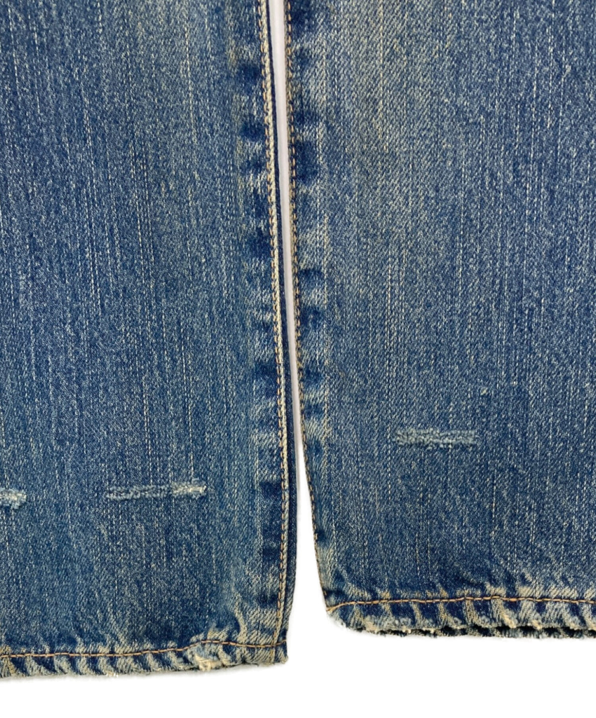 [Pre-owned] Hysteric Glamour Distressed Studded Denim Pants 4AP-1802