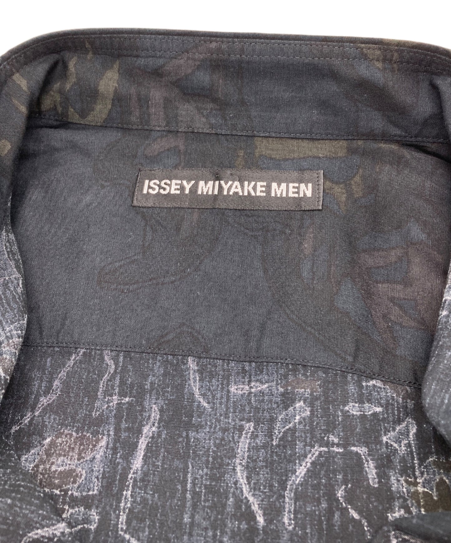 [Pre-owned] ISSEY MIYAKE MEN All-over Print Shirt, Made in Japan  ME01FJ253