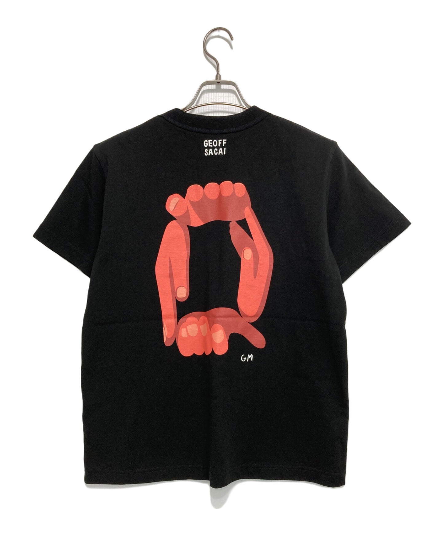 [Pre-owned] sacai geoff sacai by Geoff Mcfetridge Print T-Shirt by Geoff Mcfetridge Made in Japan 26-01121S