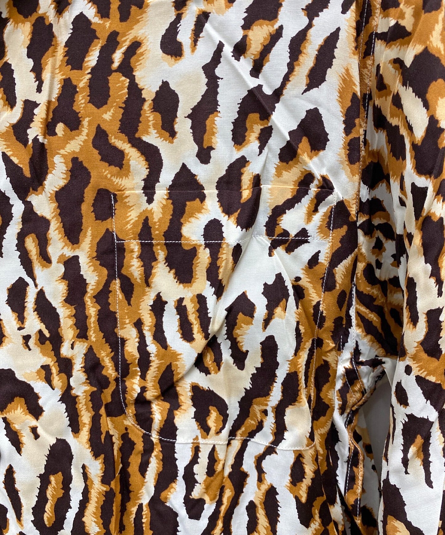[Pre-owned] WACKO MARIA Leopard print shirt