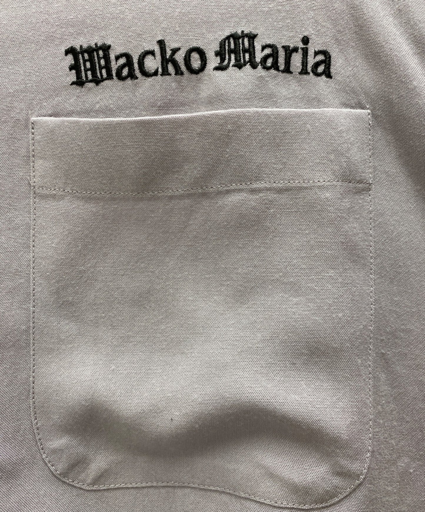 [Pre-owned] WACKO MARIA 50's OPEN SHIRT L/S 23fw-wms-oc10