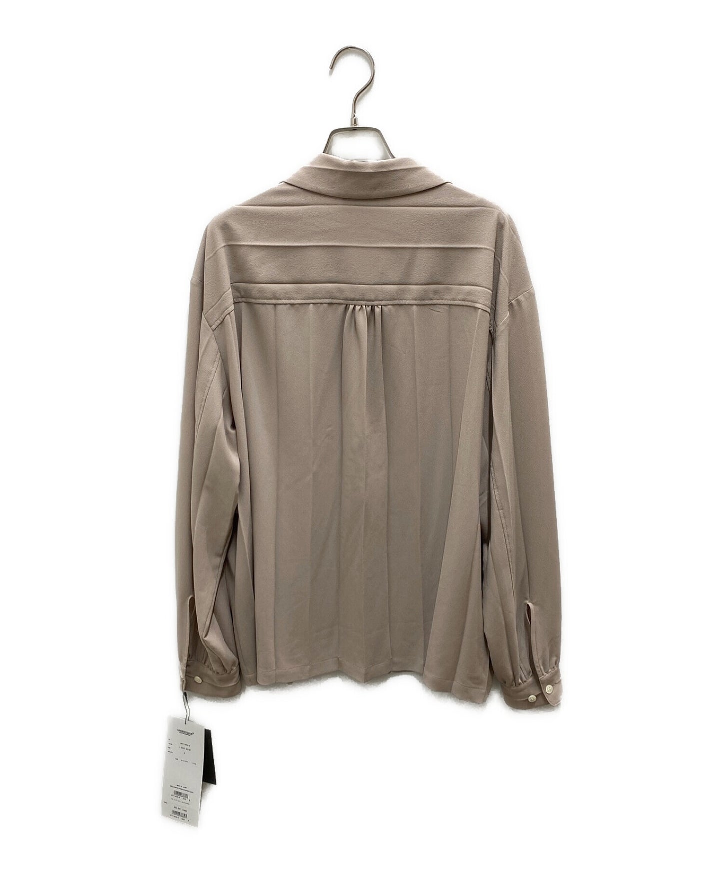 [Pre-owned] UNDERCOVER Pleated open collar shirt UCY1403-4