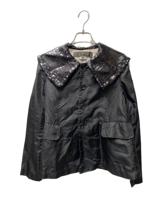 [Pre-owned] COMME des GARCONS COMME des GARCONS Sequined collar jacket RS-J047