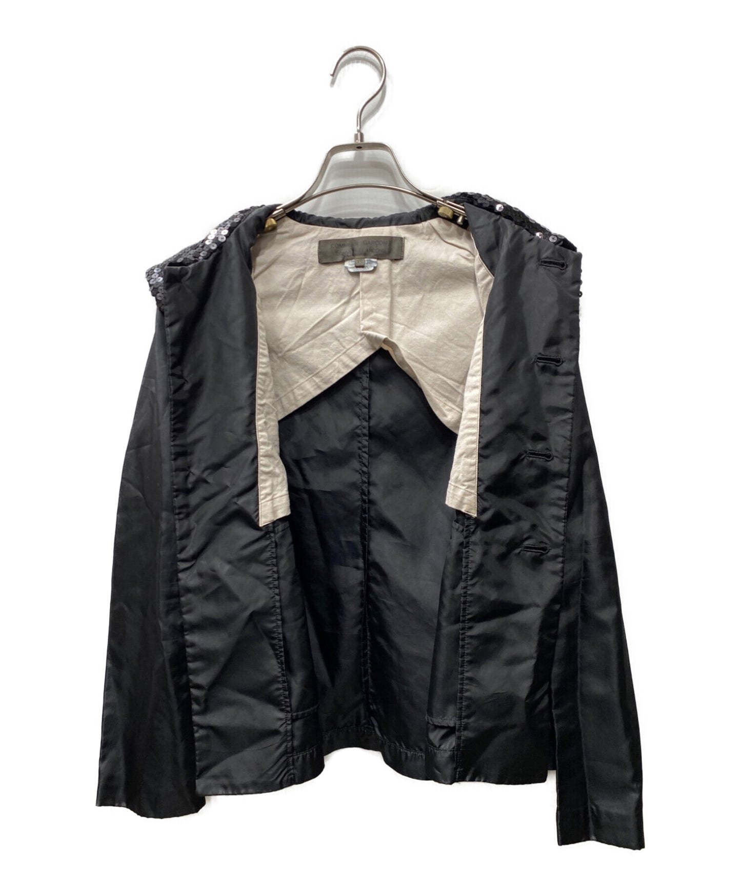 [Pre-owned] COMME des GARCONS COMME des GARCONS Sequined collar jacket RS-J047