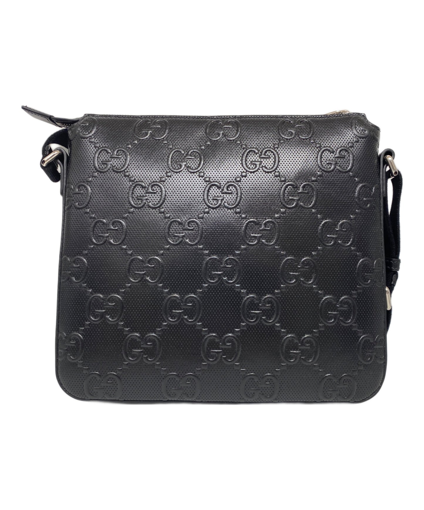 [Pre-owned] GUCCI Gucci Striped Leather Messenger Bag Shoulder Bag 406410