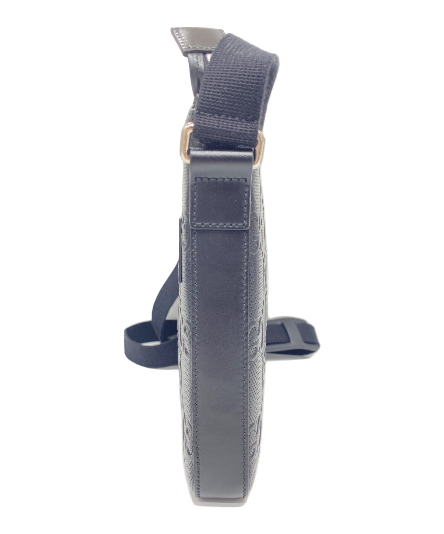 [Pre-owned] GUCCI Gucci Striped Leather Messenger Bag Shoulder Bag 406410