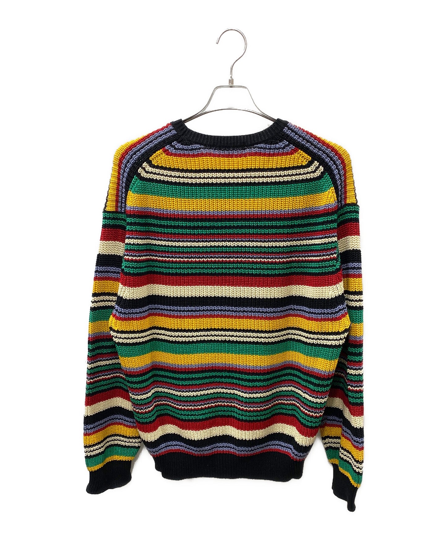 [Pre-owned] SUPREME 23AW Small Box Ribbed Sweater Striped knit