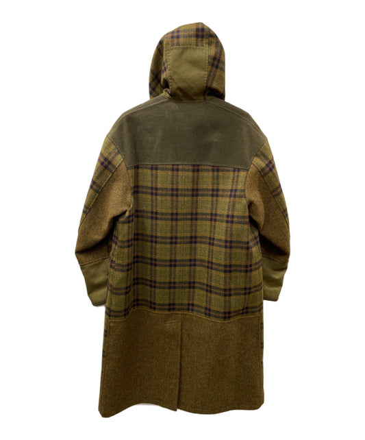 [Pre-owned] COMME des GARCONS JUNYA WATANABE MAN Wool Tweed-Switched Hooded Coat WD-C008