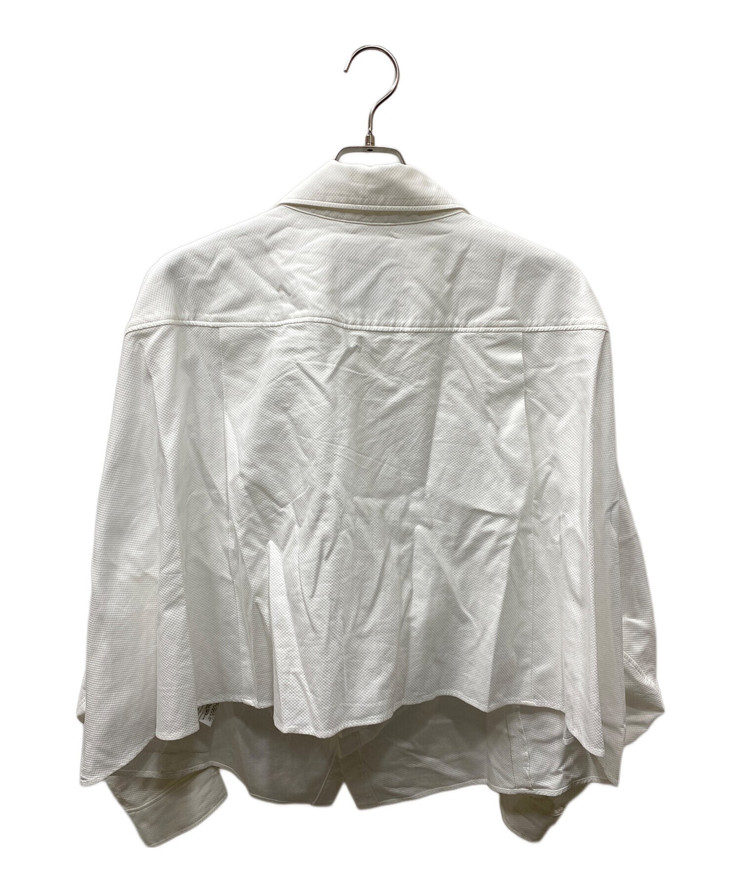 [Pre-owned] Maison MIHARA YASUHIRO cotton dobby drop shoulder shirt K11SH101