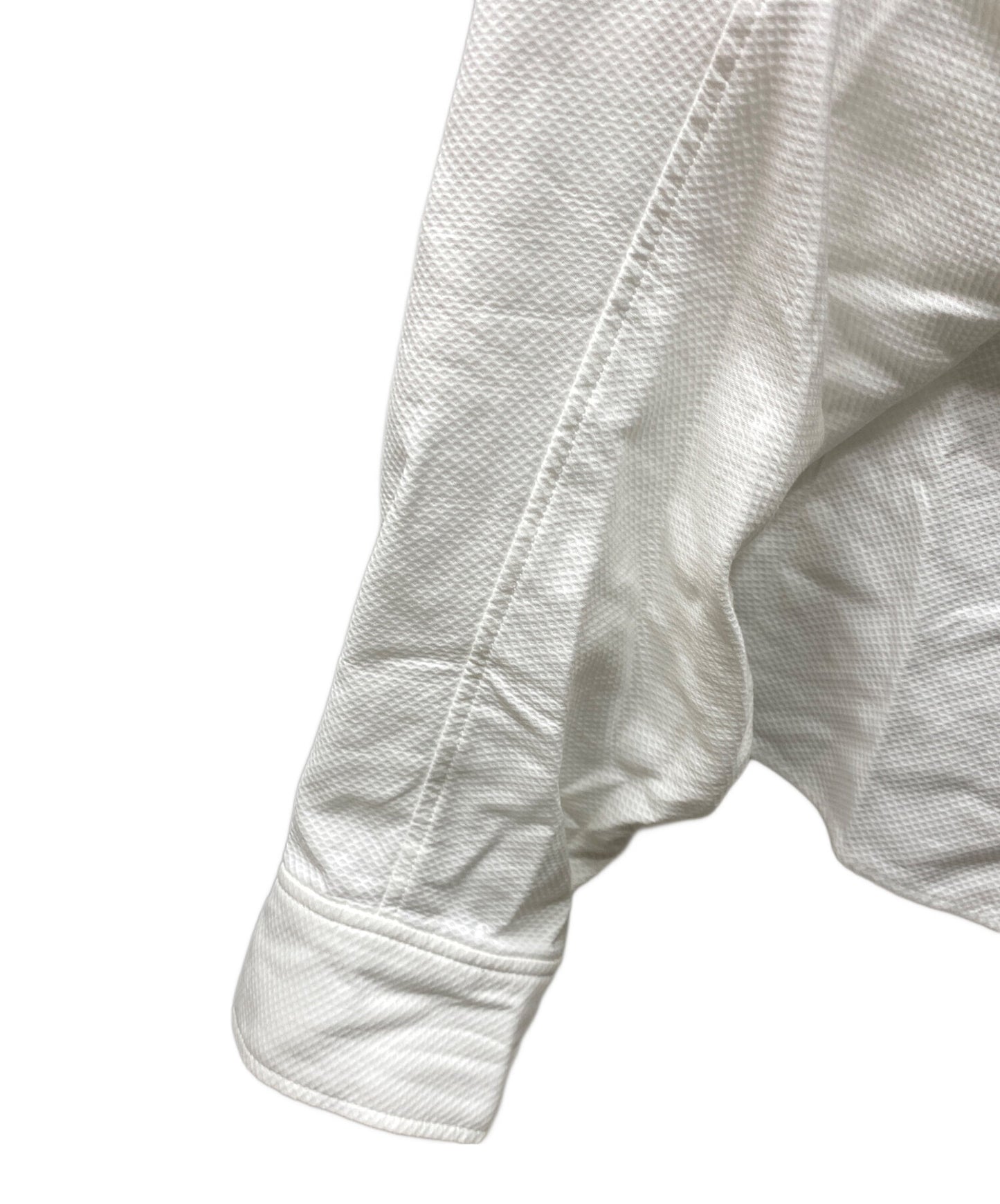 [Pre-owned] Maison MIHARA YASUHIRO cotton dobby drop shoulder shirt K11SH101