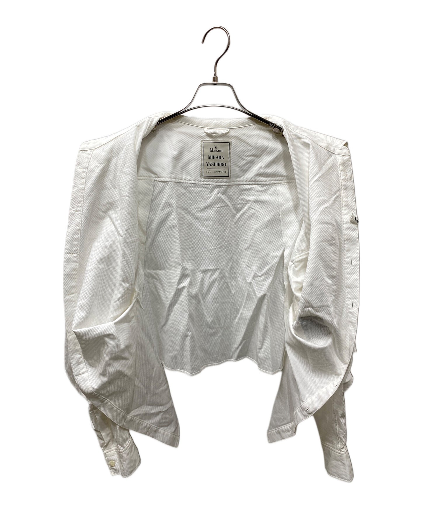 [Pre-owned] Maison MIHARA YASUHIRO cotton dobby drop shoulder shirt K11SH101