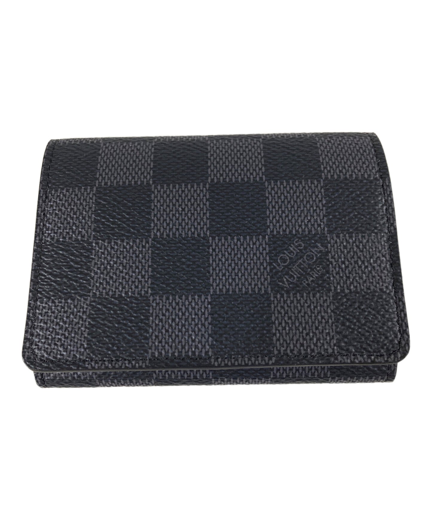 [Pre-owned] LOUIS VUITTON Card case Enveloppe Carte de Visite N63338