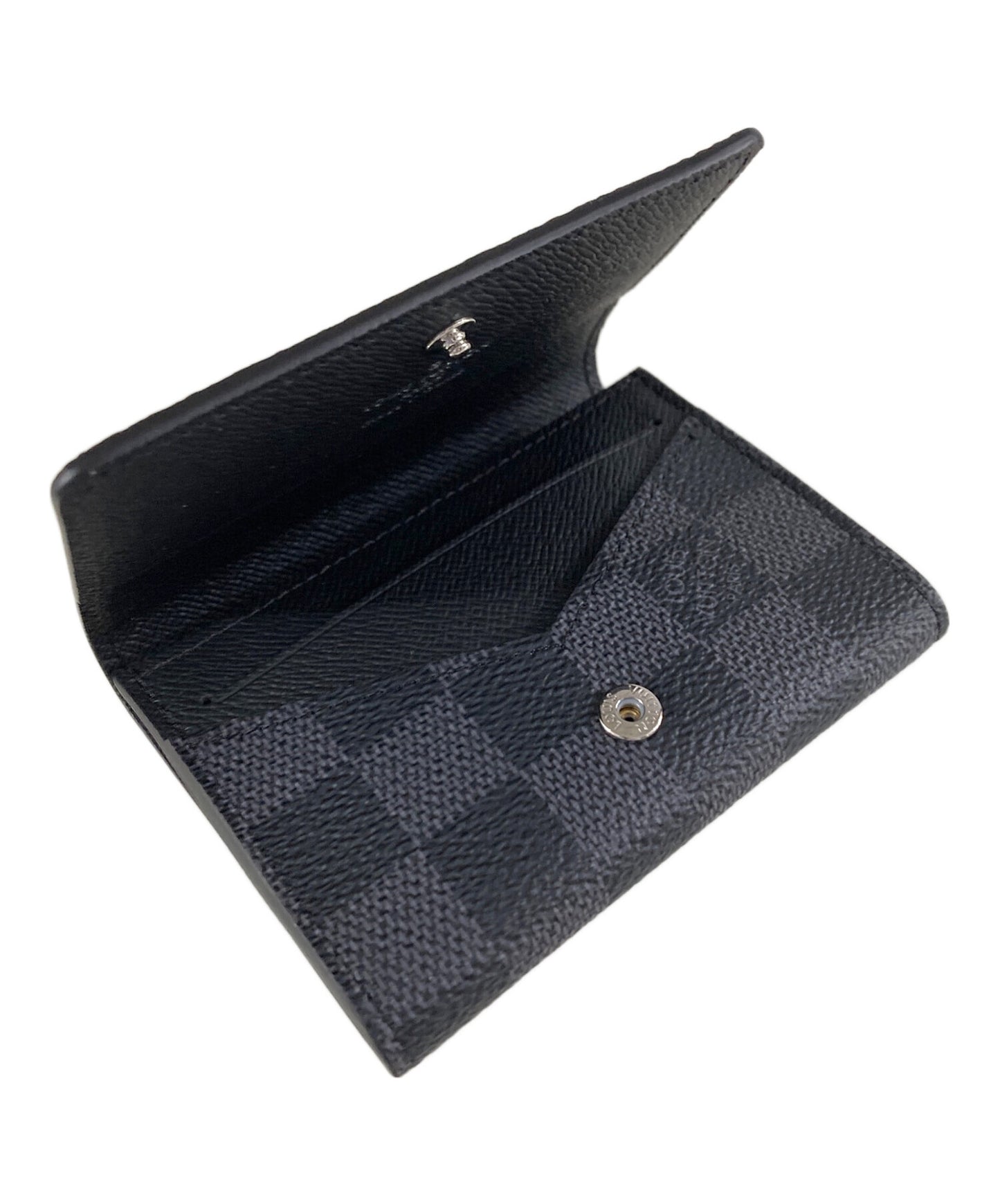 [Pre-owned] LOUIS VUITTON Card case Enveloppe Carte de Visite N63338