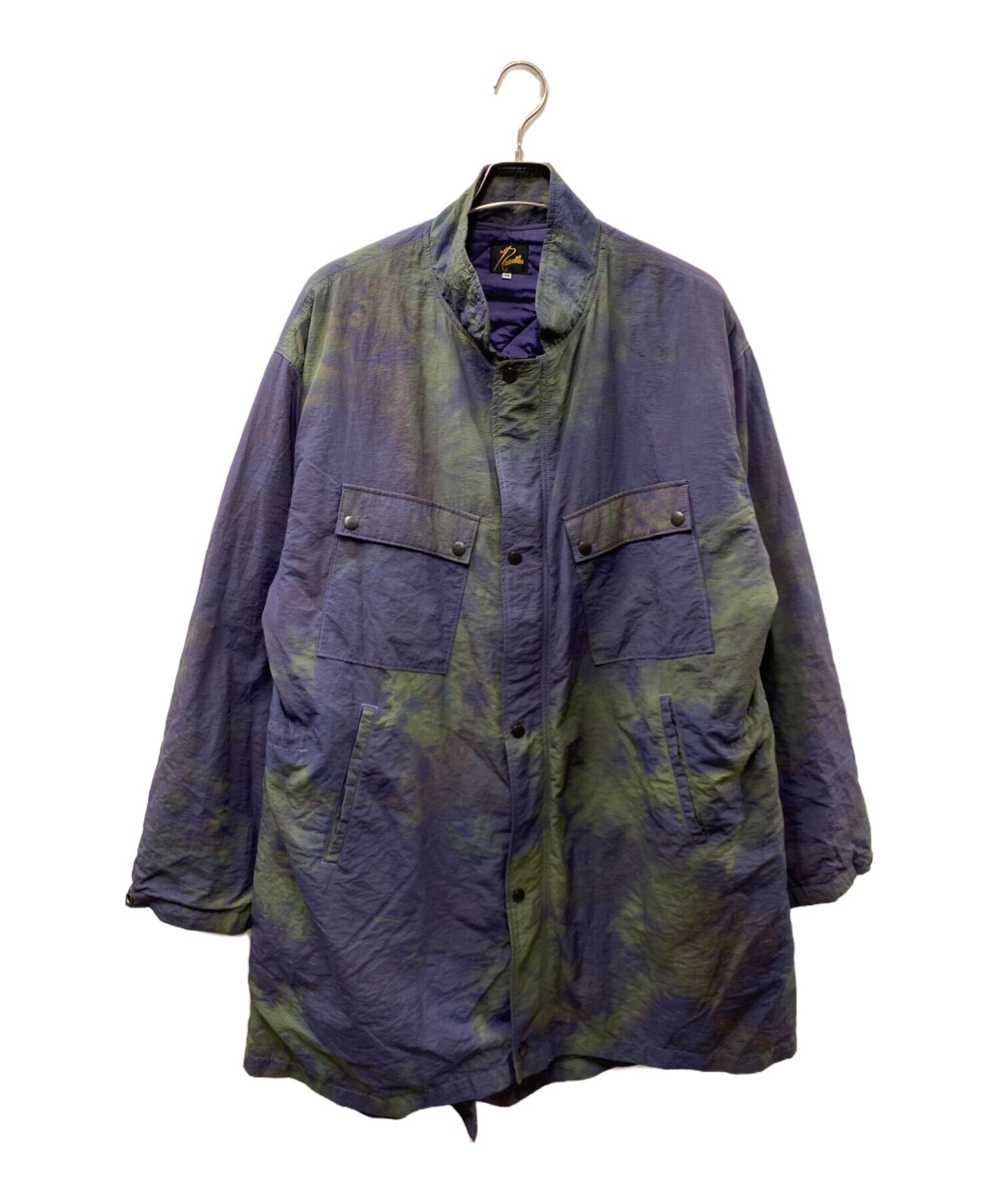 [Pre-owned] Needles 21AW C.P. Coat - Nylon Tussore Uneven Dye J0173