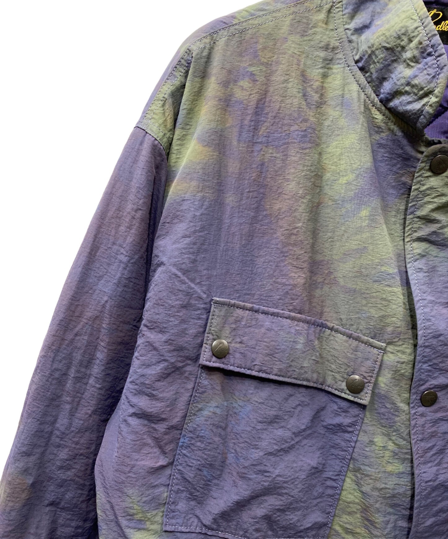 [Pre-owned] Needles 21AW C.P. Coat - Nylon Tussore Uneven Dye J0173
