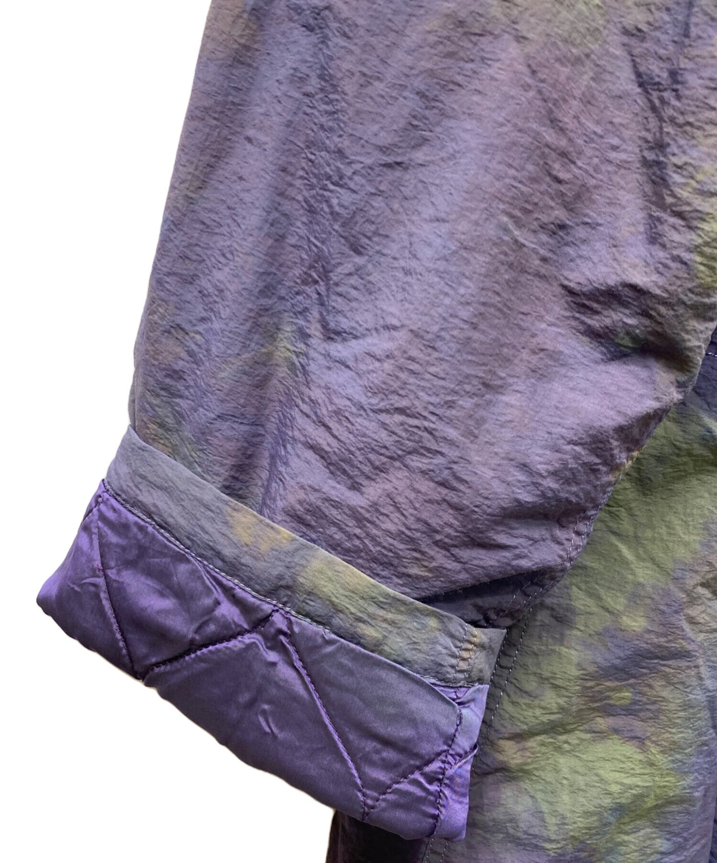 [Pre-owned] Needles 21AW C.P. Coat - Nylon Tussore Uneven Dye J0173