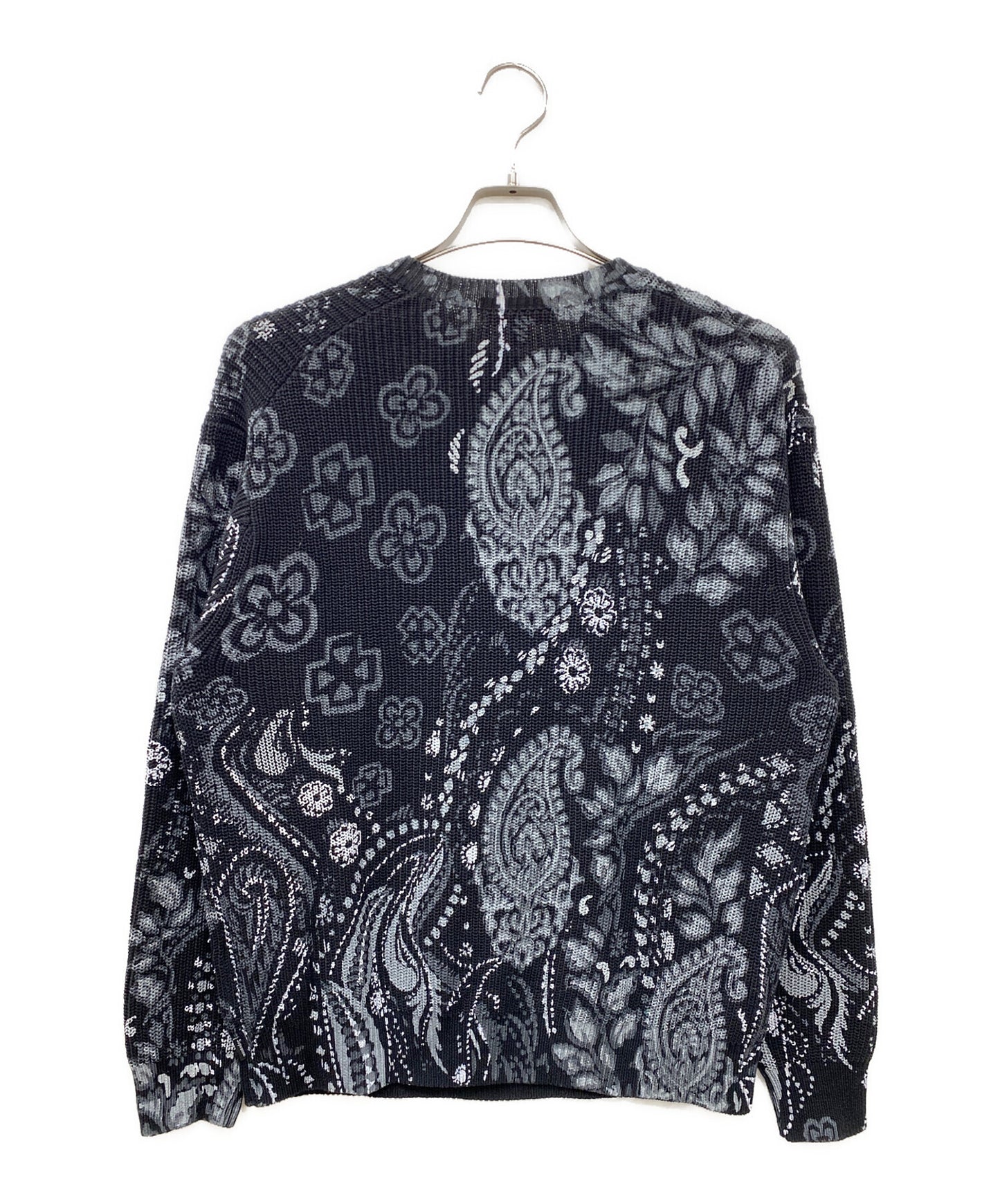 [Pre-owned] SUPREME 24SS Printed Paisley Sweater Cotton Knit