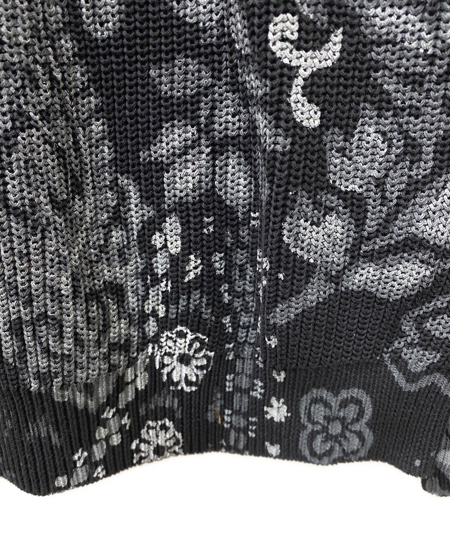 [Pre-owned] SUPREME 24SS Printed Paisley Sweater Cotton Knit