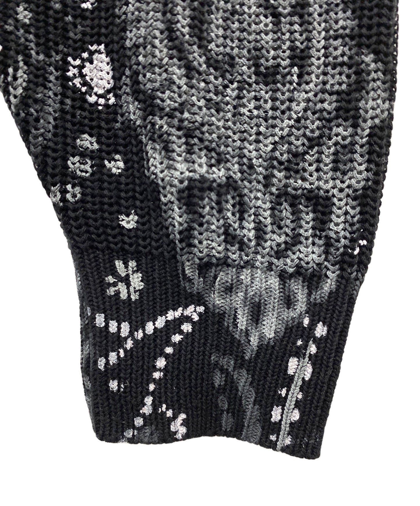 [Pre-owned] SUPREME 24SS Printed Paisley Sweater Cotton Knit