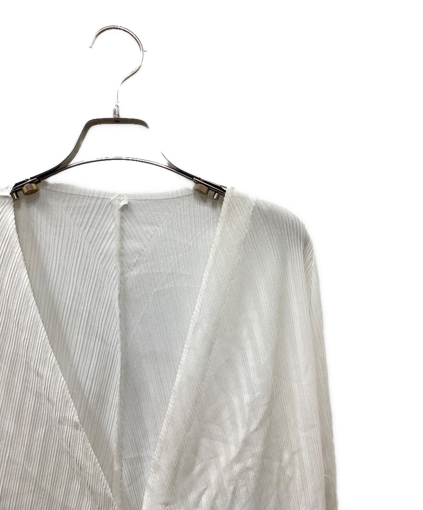 [Pre-owned] PLEATS PLEASE pleated cardigan PP73-F0333