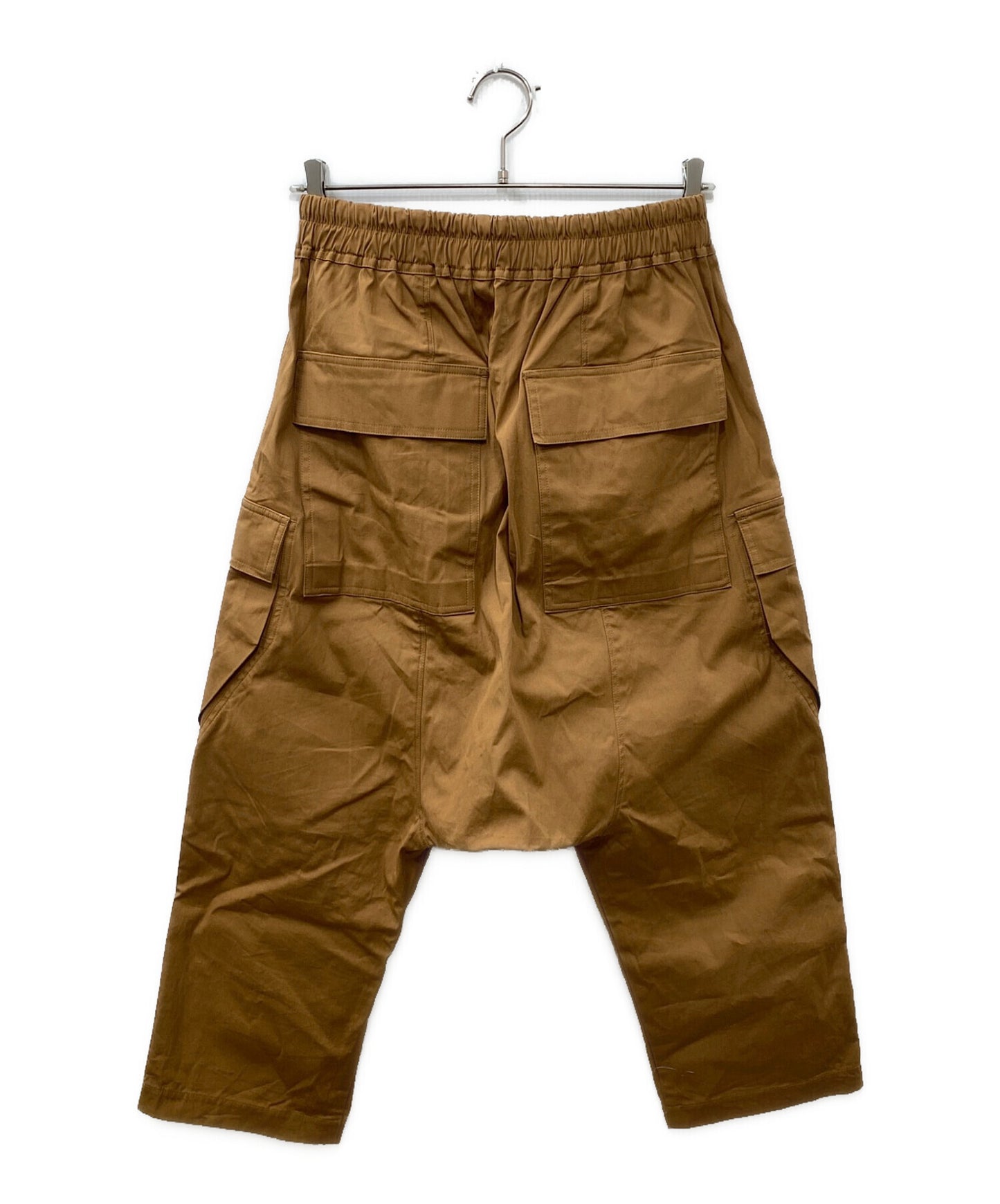 [Pre-owned] RICK OWENS CARGO CROPPED DRAWSTRING PANTS RU02A5385-TE