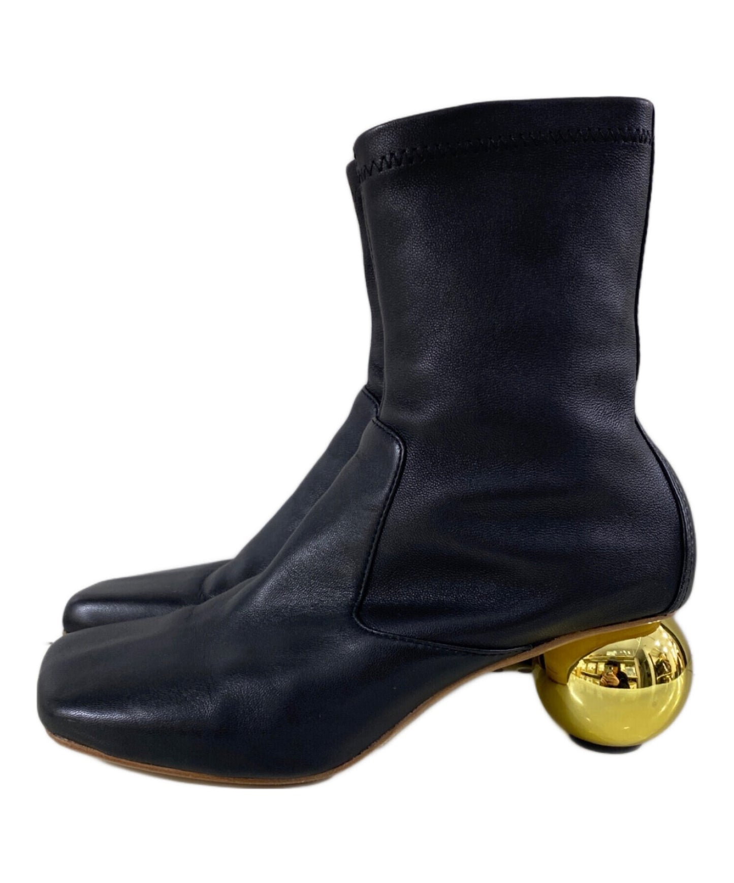 [Pre-owned] Maison MIHARA YASUHIRO Mirror Heel Boots B11FW708