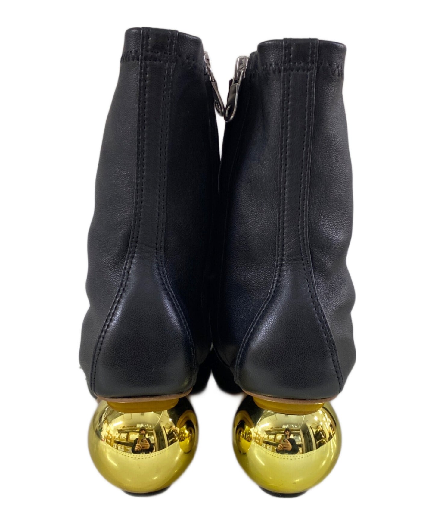 [Pre-owned] Maison MIHARA YASUHIRO Mirror Heel Boots B11FW708
