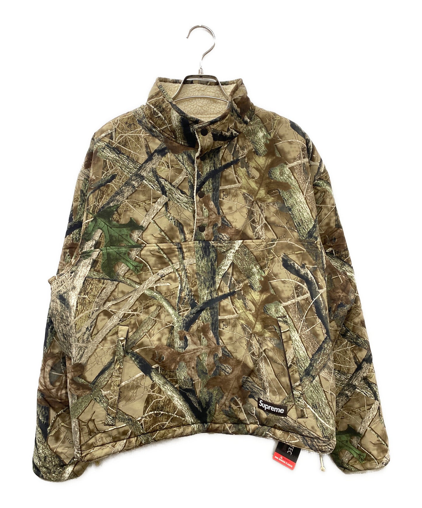 [Pre-owned] SUPREME 24AW Polartec Shearing Reversible Pullover Fleece Jacket