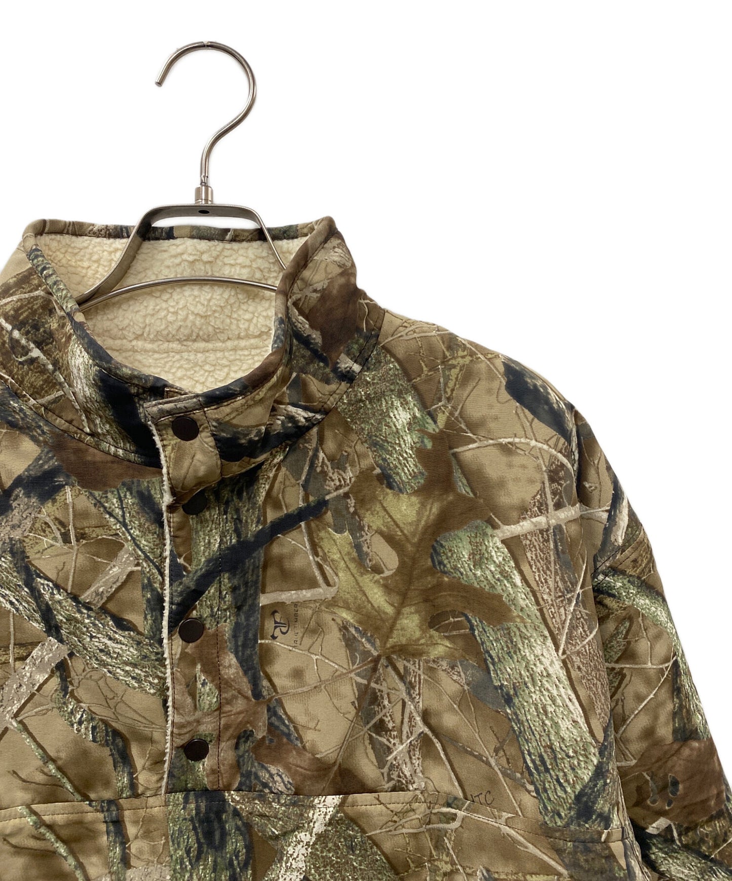 [Pre-owned] SUPREME 24AW Polartec Shearing Reversible Pullover Fleece Jacket