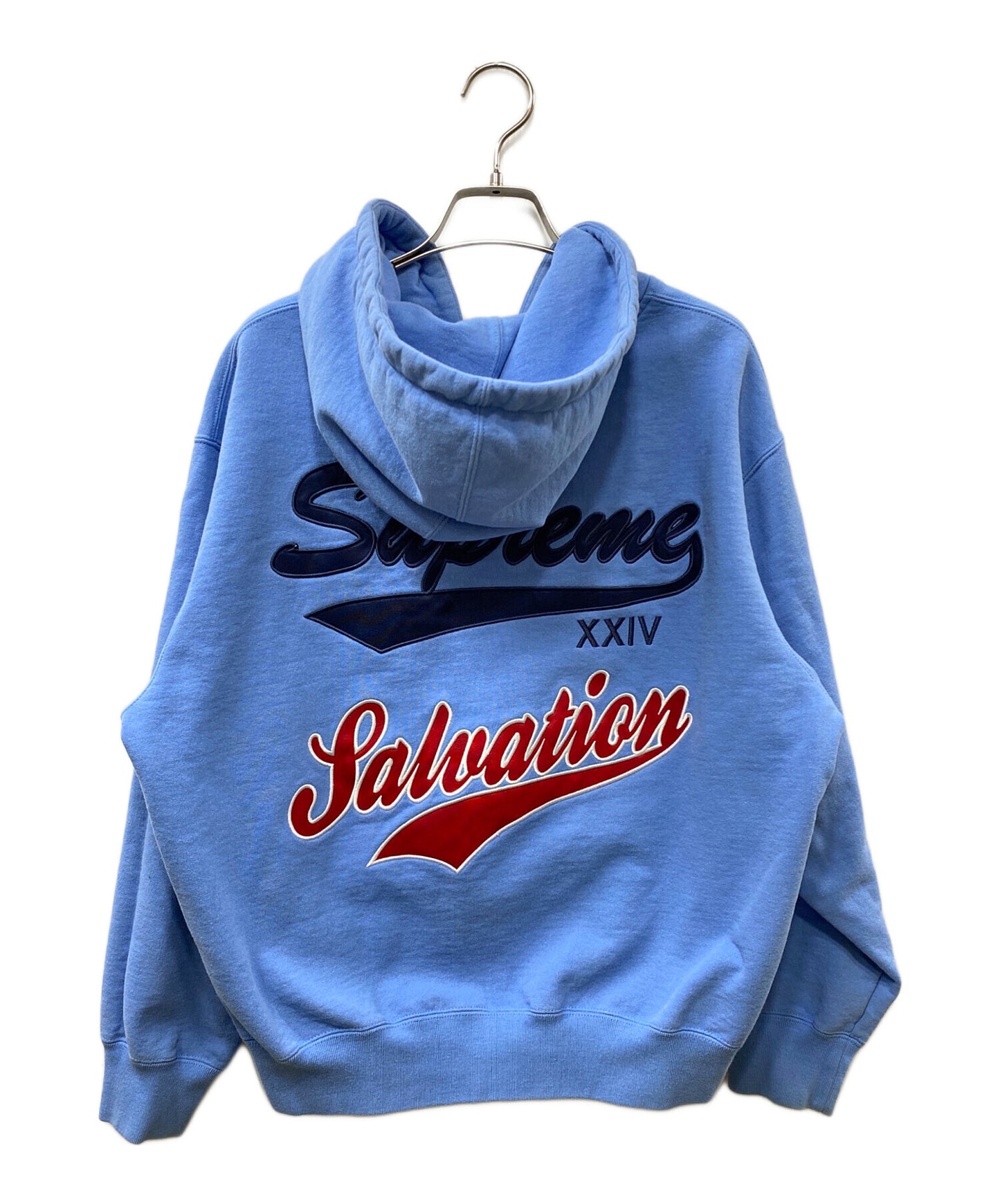 [Pre-owned] SUPREME 24SS Salvation Zip Up Hooded Sweatshirt Zip Hoodie