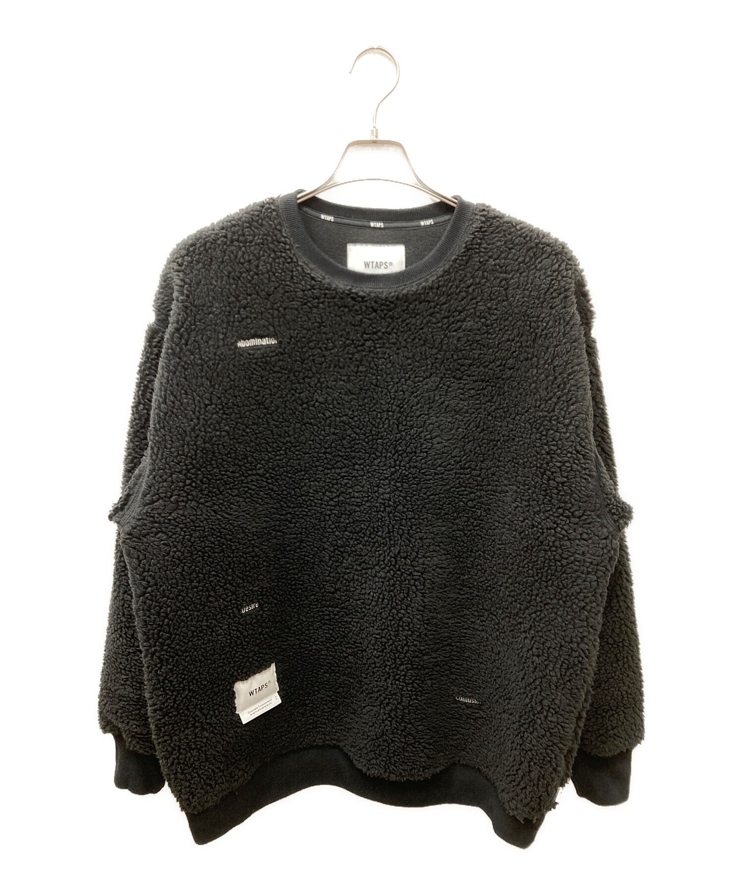 [Pre-owned] WTAPS BC/SWEATER/POAC Fleece Pullover 24ATDT-CSM24