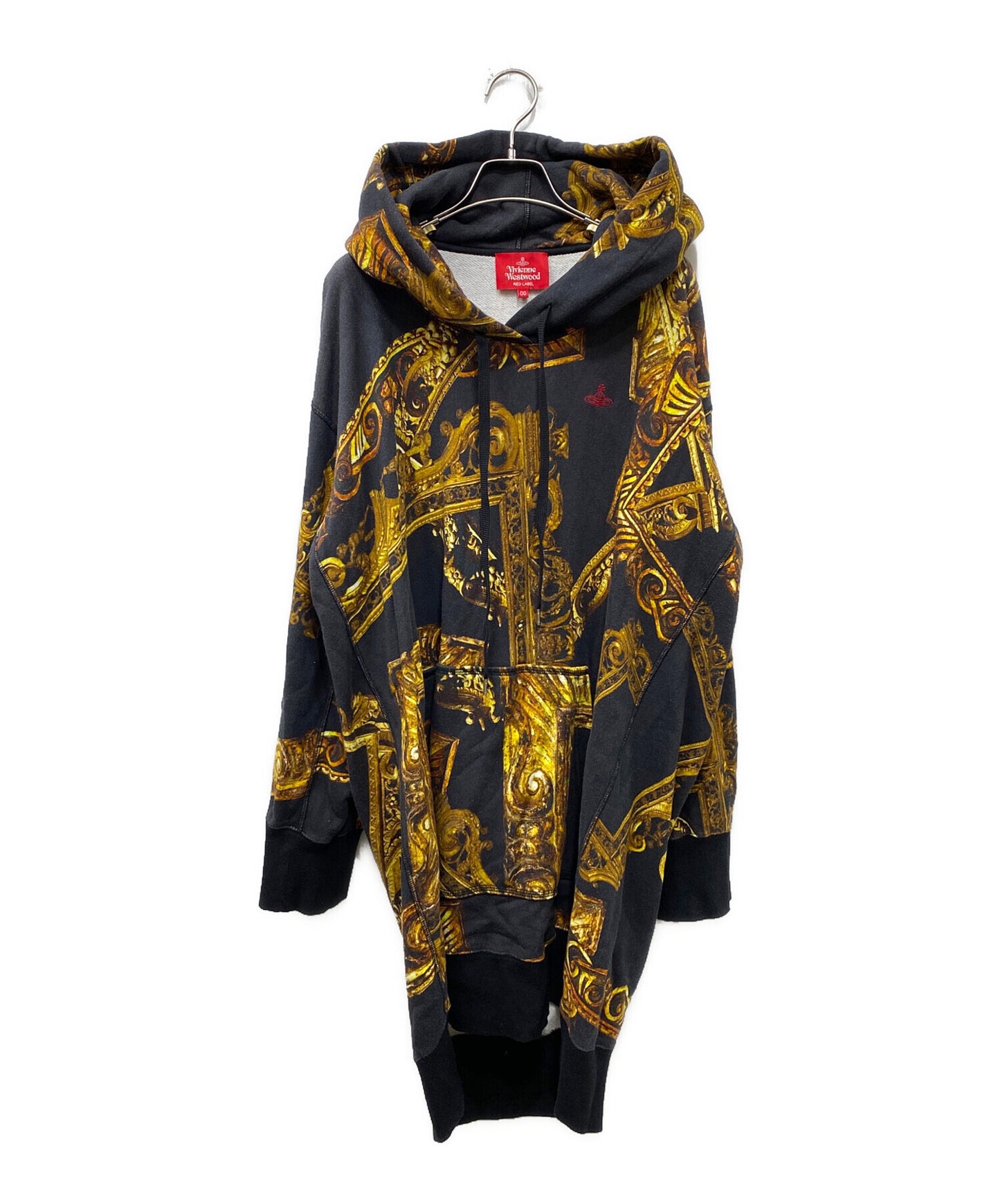 [Pre-owned] Vivienne Westwood Picture frame pattern pullover hoodie
