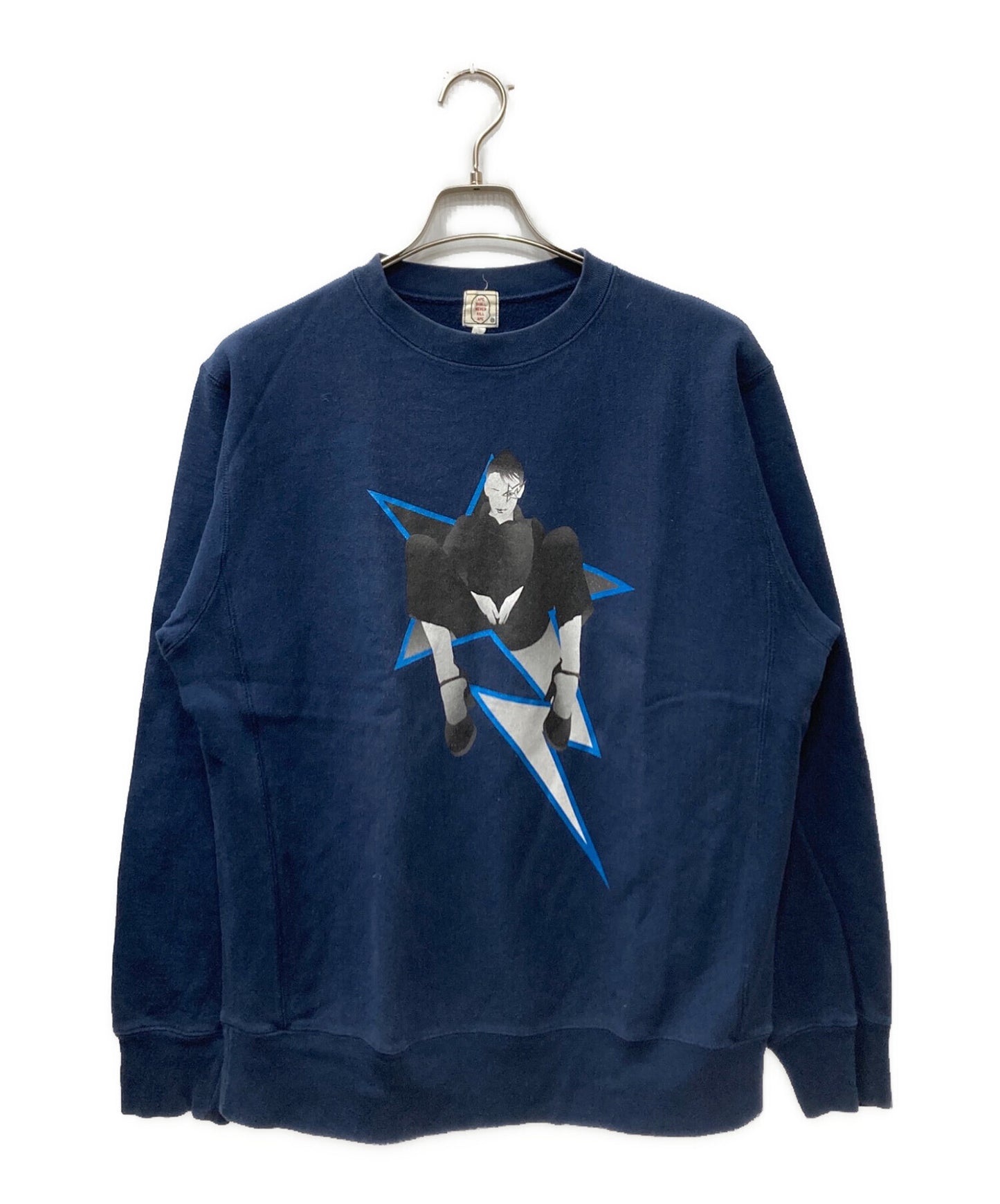 [Pre-owned] A BATHING APE 90's Print Sweatshirt