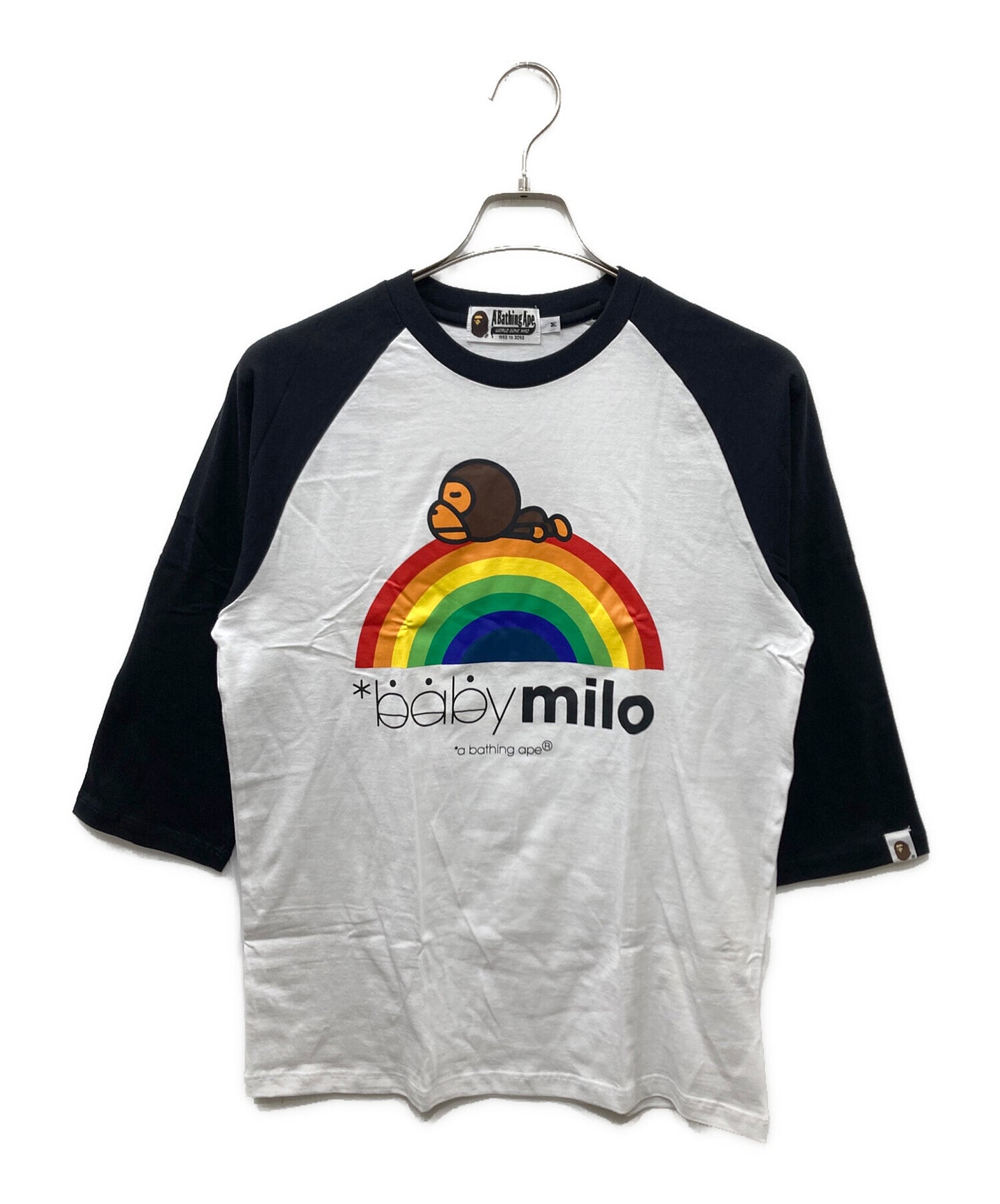 [Pre-owned] A BATHING APE raglan cut and sewn