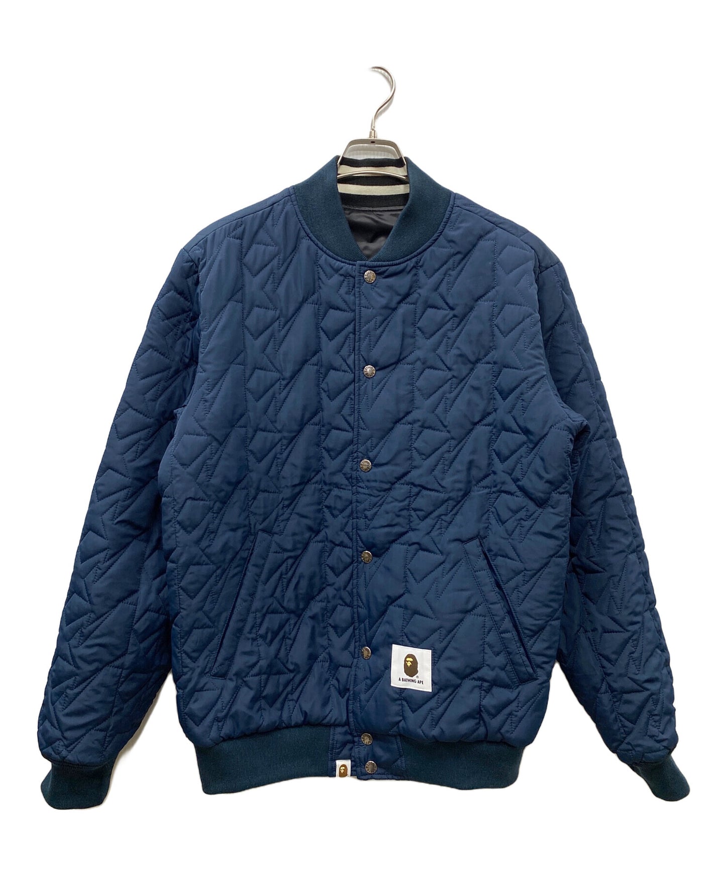 [Pre-owned] A BATHING APE reversible stadium jacket 001gd1201001h