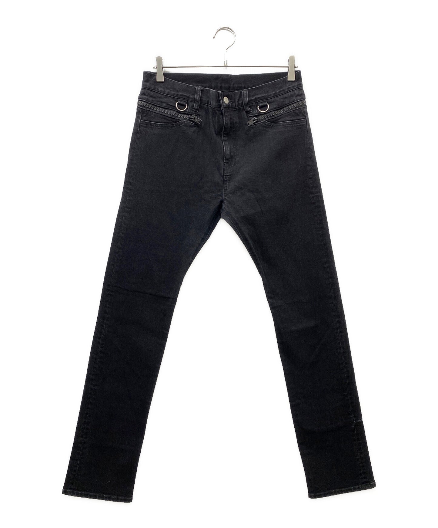 [Pre-owned] UNDERCOVERISM Stretch denim pants with zipper waist design UI1C4503-1