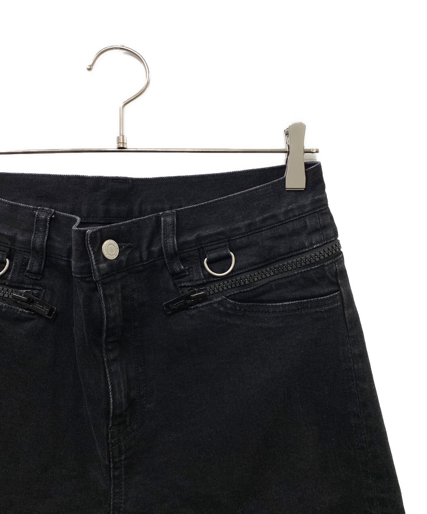 [Pre-owned] UNDERCOVERISM Stretch denim pants with zipper waist design UI1C4503-1