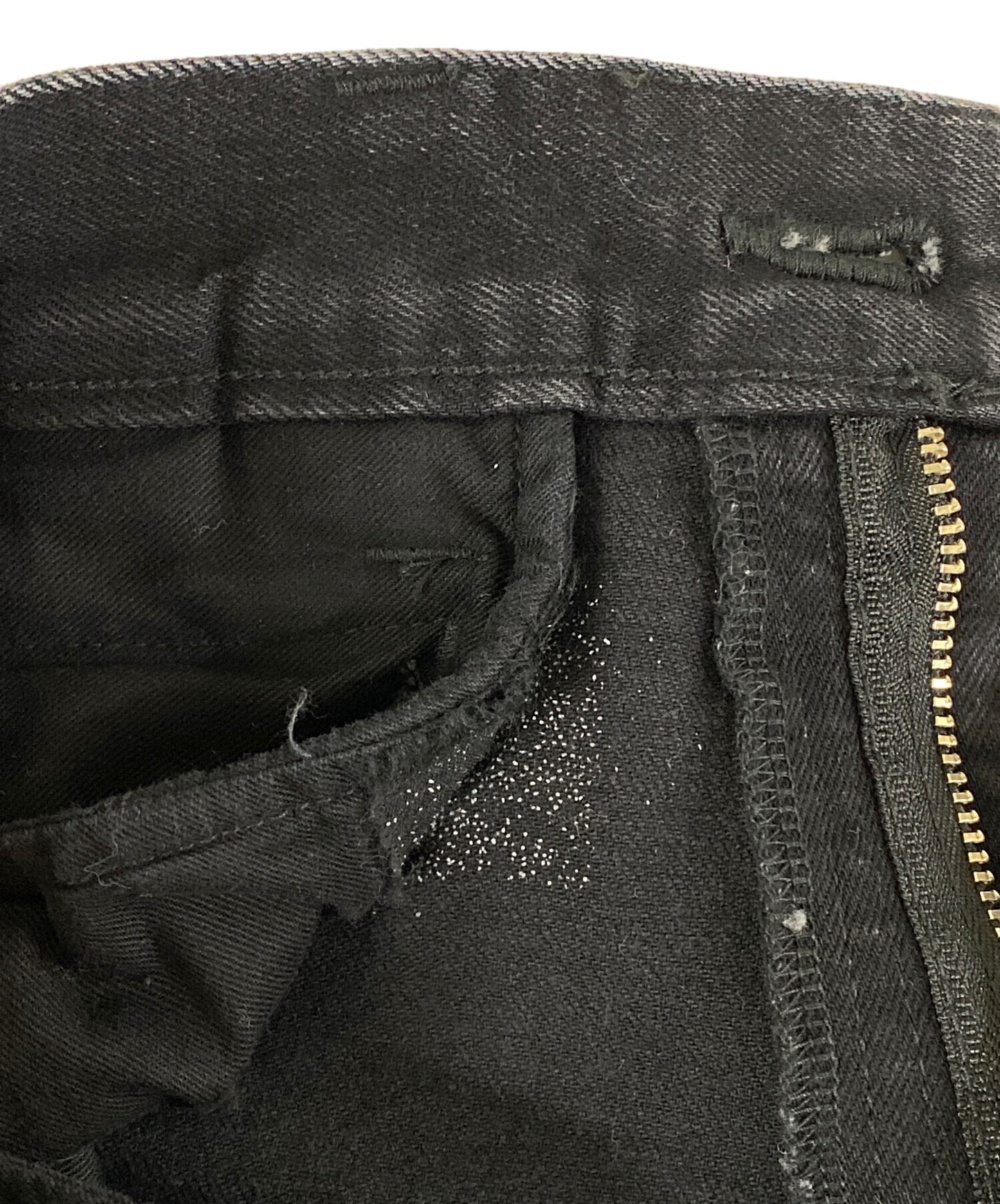 [Pre-owned] UNDERCOVERISM Stretch denim pants with zipper waist design UI1C4503-1