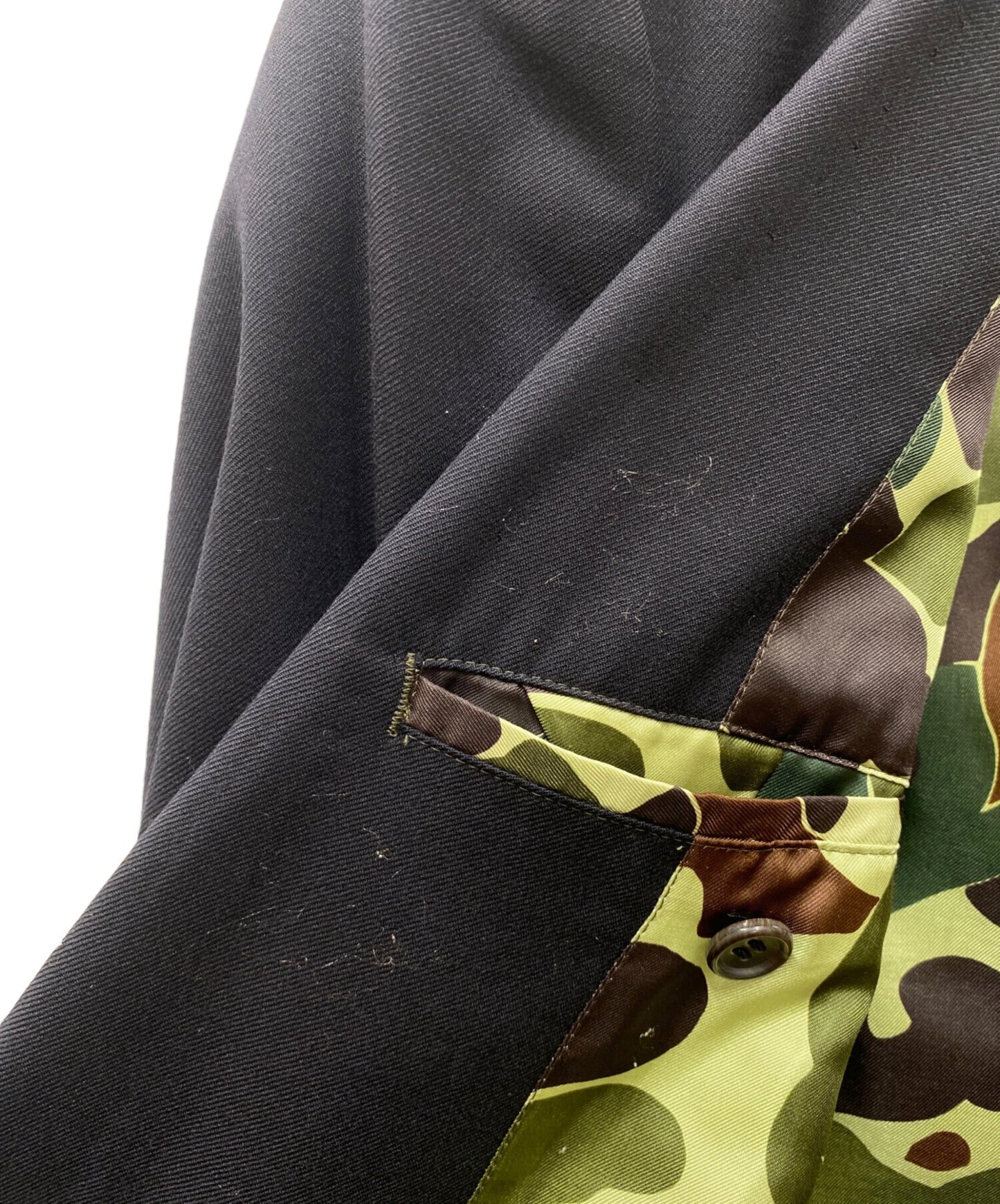 [Pre-owned] COMME des GARCONS HOMME Inner camo pattern tailored jacket HN-J033