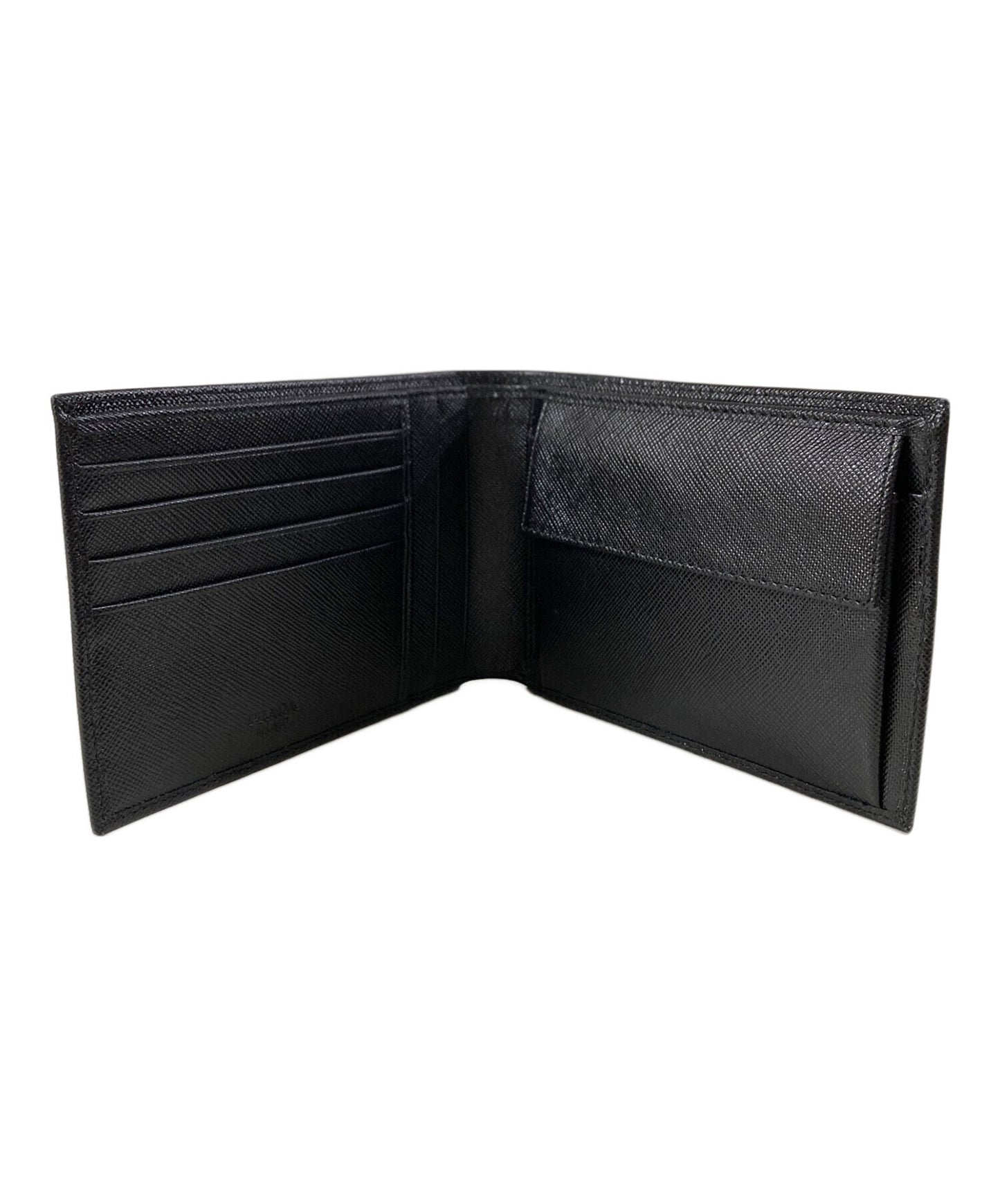 [Pre-owned] PRADA Saffiano Bifold Wallet 2M0002